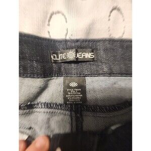 Womens Elite Bootcut Stretch Denim Blue Jeans Size 7